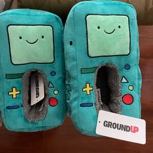 Adventure Time BMO Character Plush Slippers